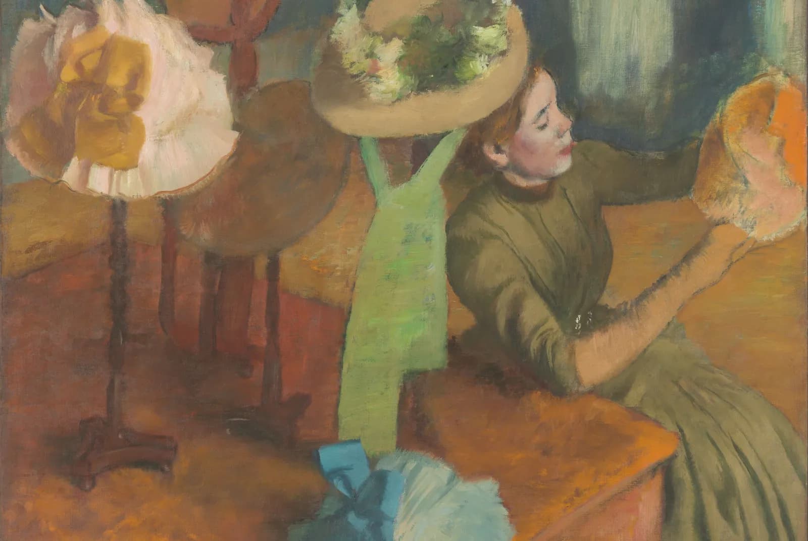 De hoedenwinkel – Edgar Degas