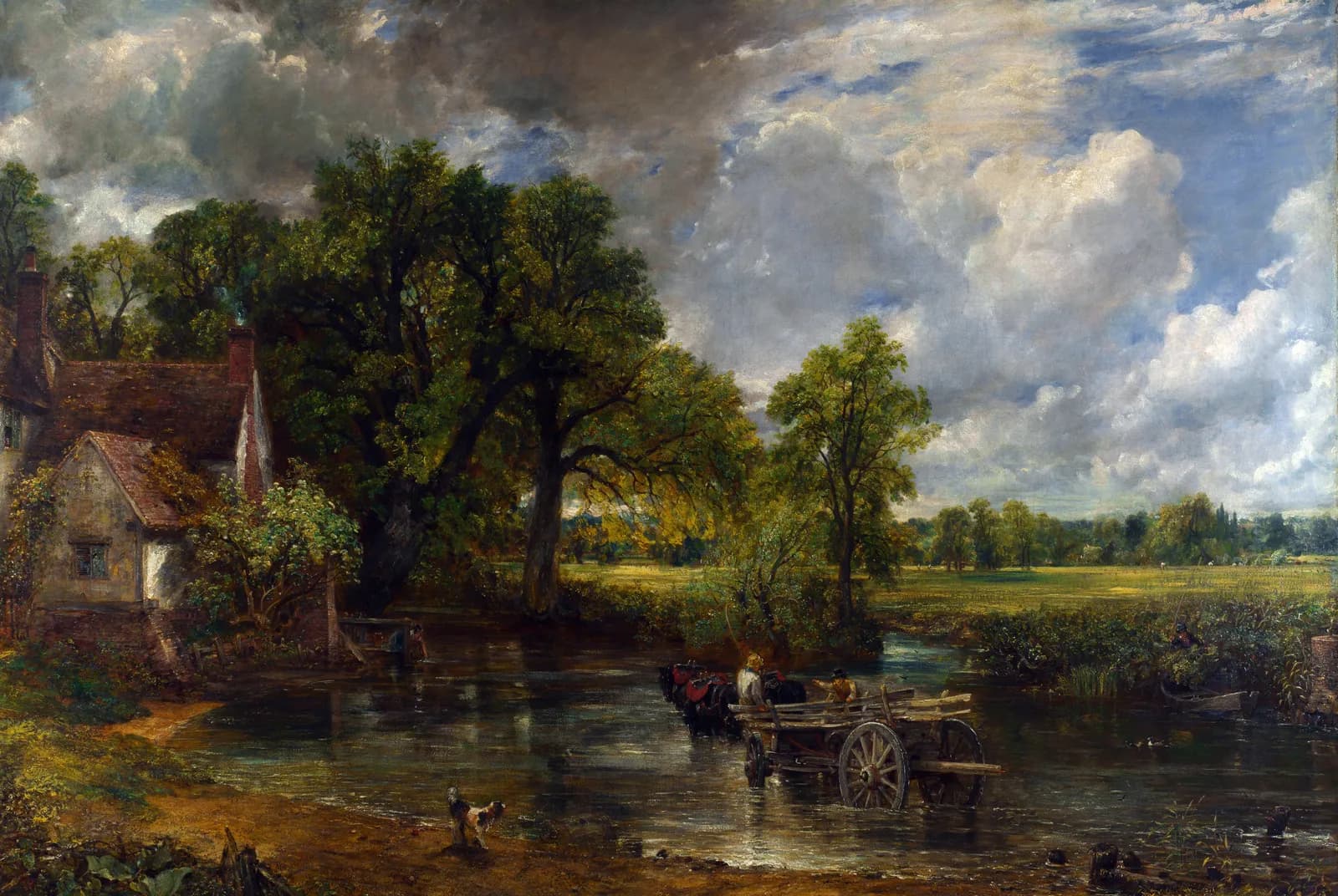 De hooiwagen – John Constable