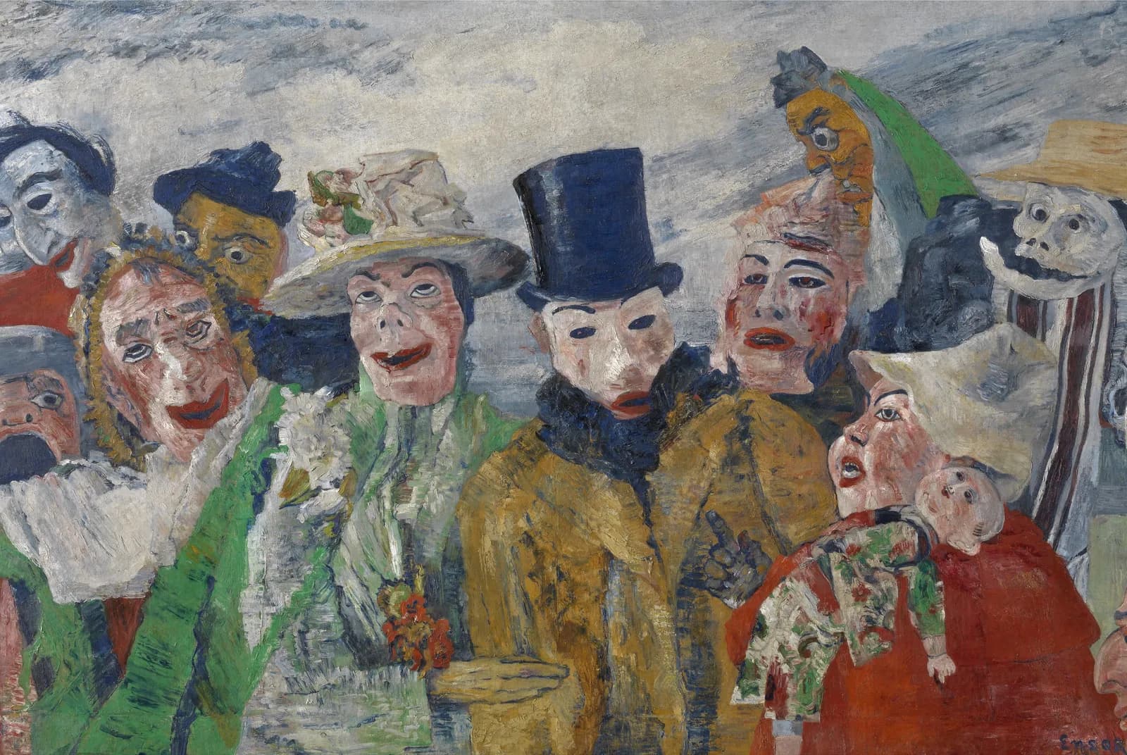 De intrige – James Ensor