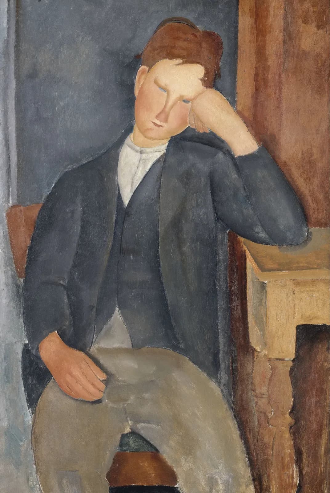 De jonge leerling – Amedeo Modigliani