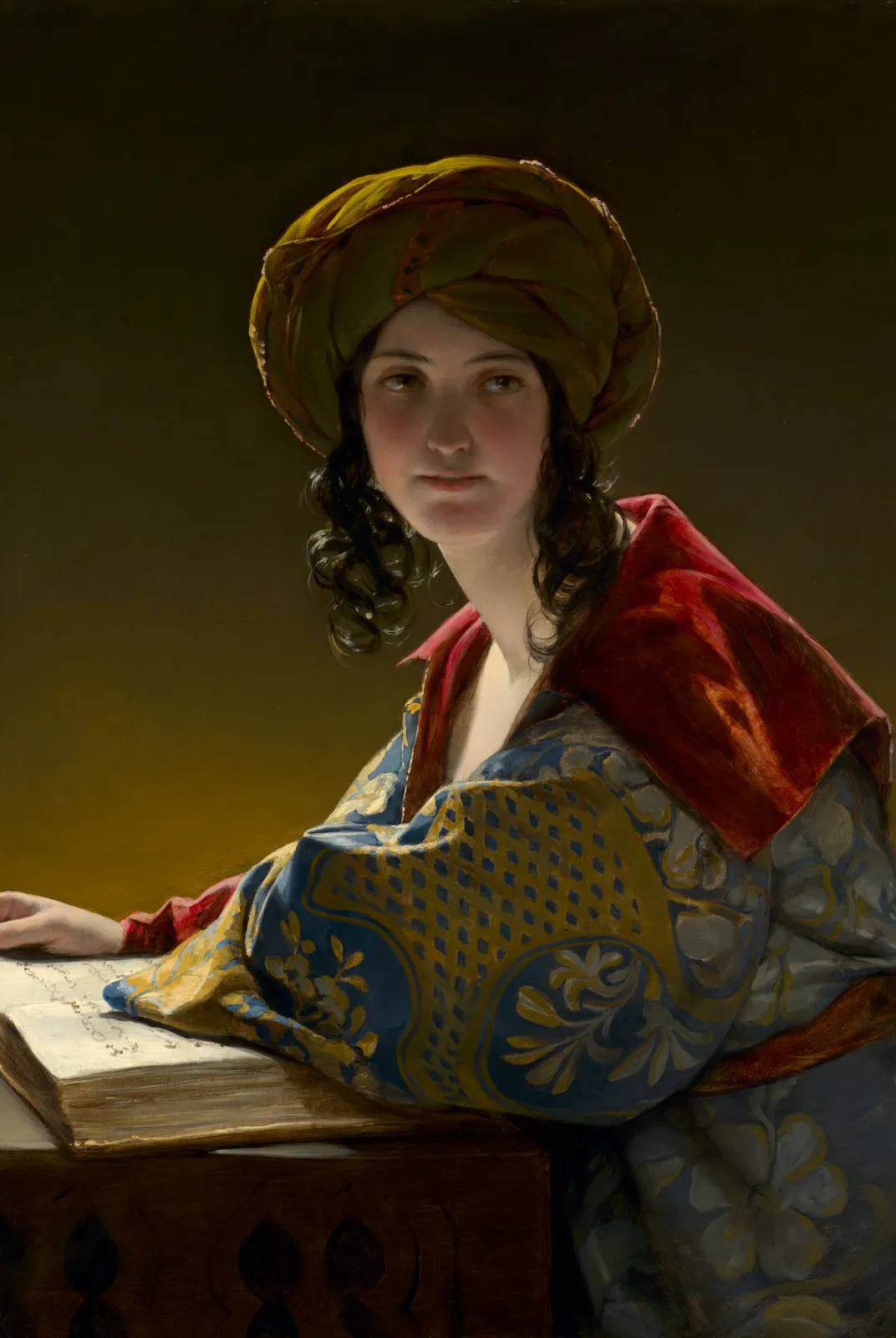 De jonge oosterse vrouw – Friedrich Amerling