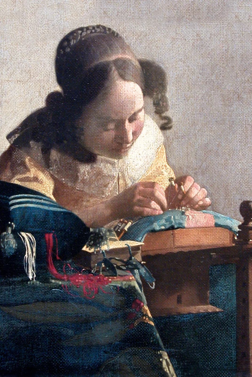 De Kantwerkster – Johannes Vermeer