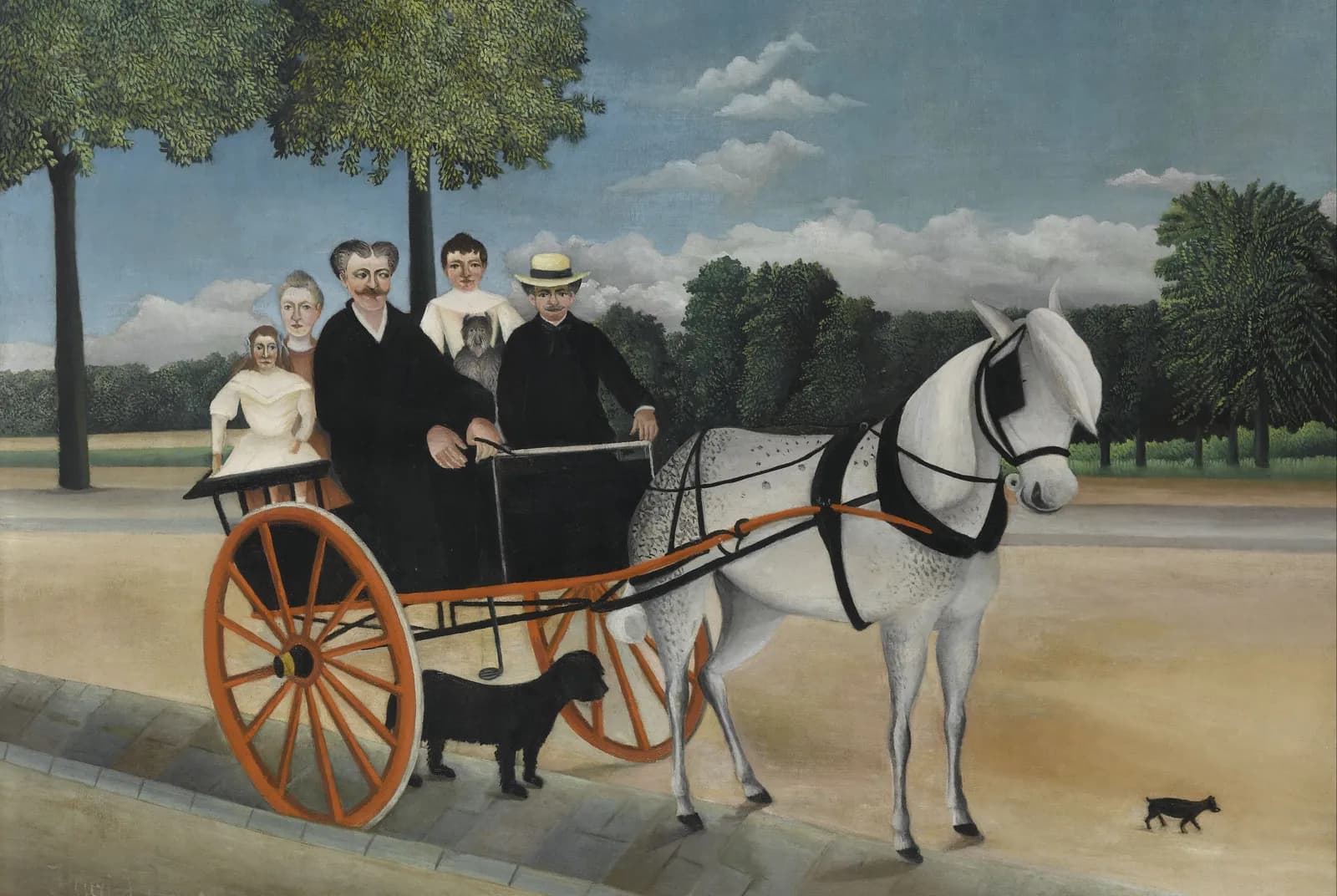 De Kar van Vader Junier – Henri Rousseau