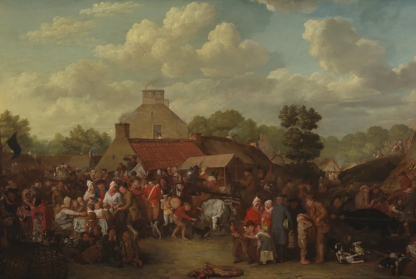 De Kermis van Pitlessie – David Wilkie