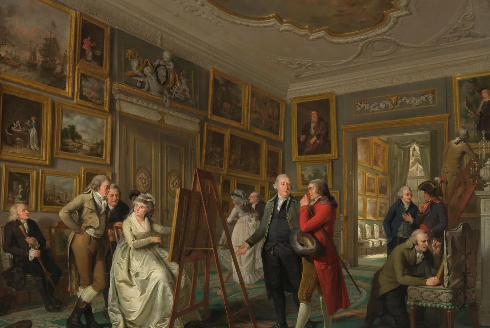De kunstgalerij van Jan Gildemeester Jansz – Adriaan de Lelie