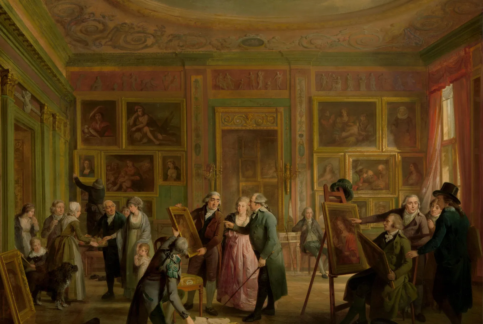 De kunstgalerij van Josephus Augustinus Brentano – Adriaan de Lelie