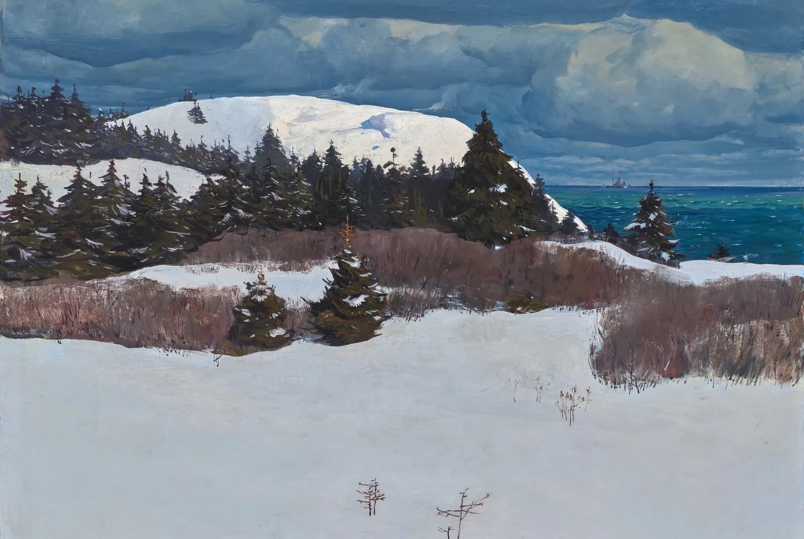 De kust van Maine – Rockwell Kent