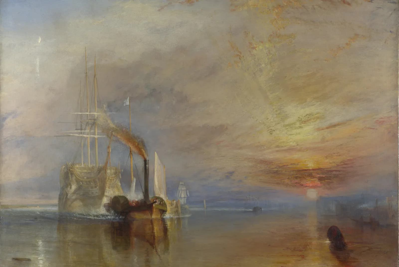 De laatste reis van de Temeraire – J.M.W. Turner