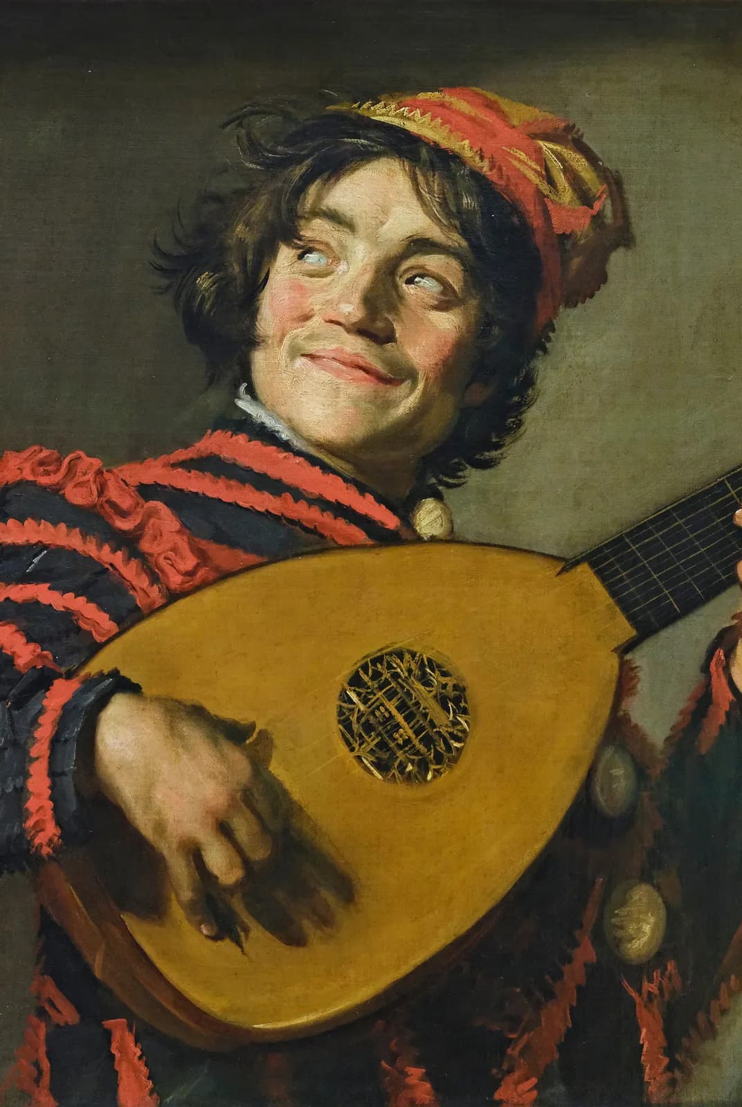 De luitspelende nar – Frans Hals