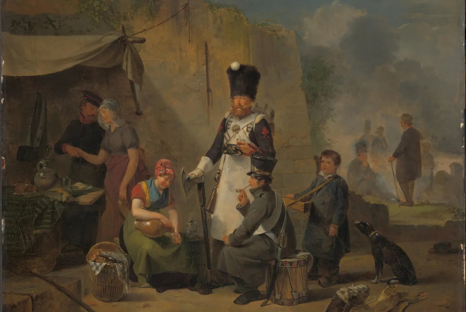 De marketentster – Anthonie Constantijn Govaerts