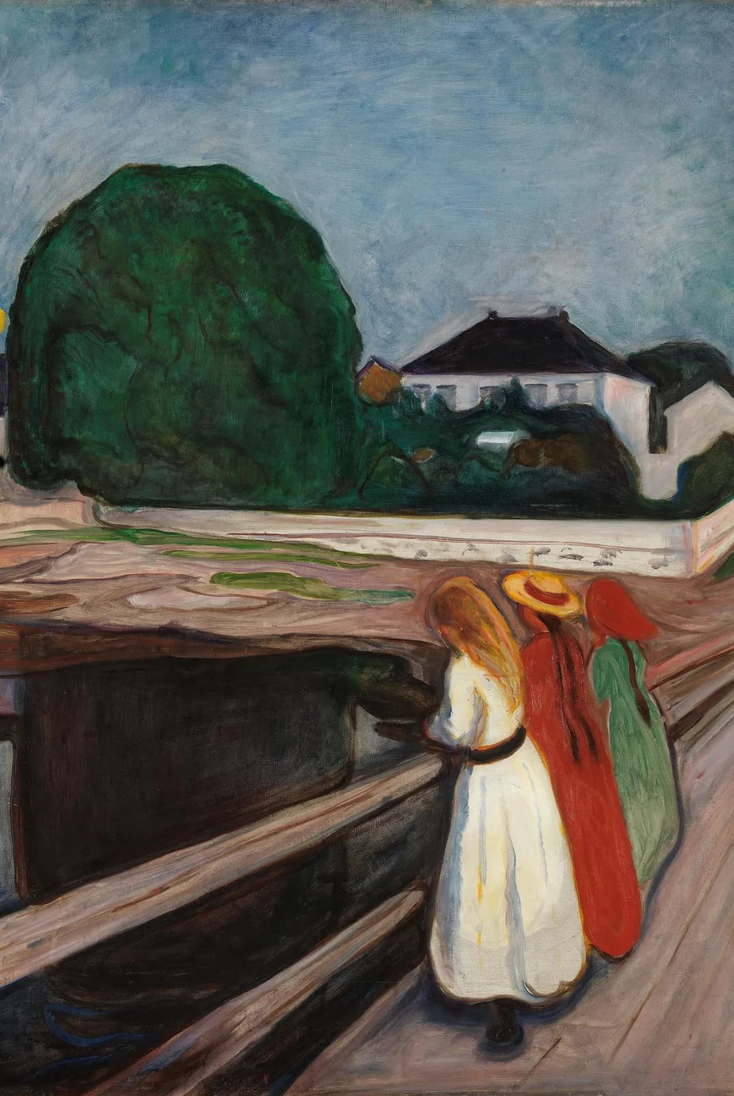 De meisjes op de brug (1901) – Edvard Munch