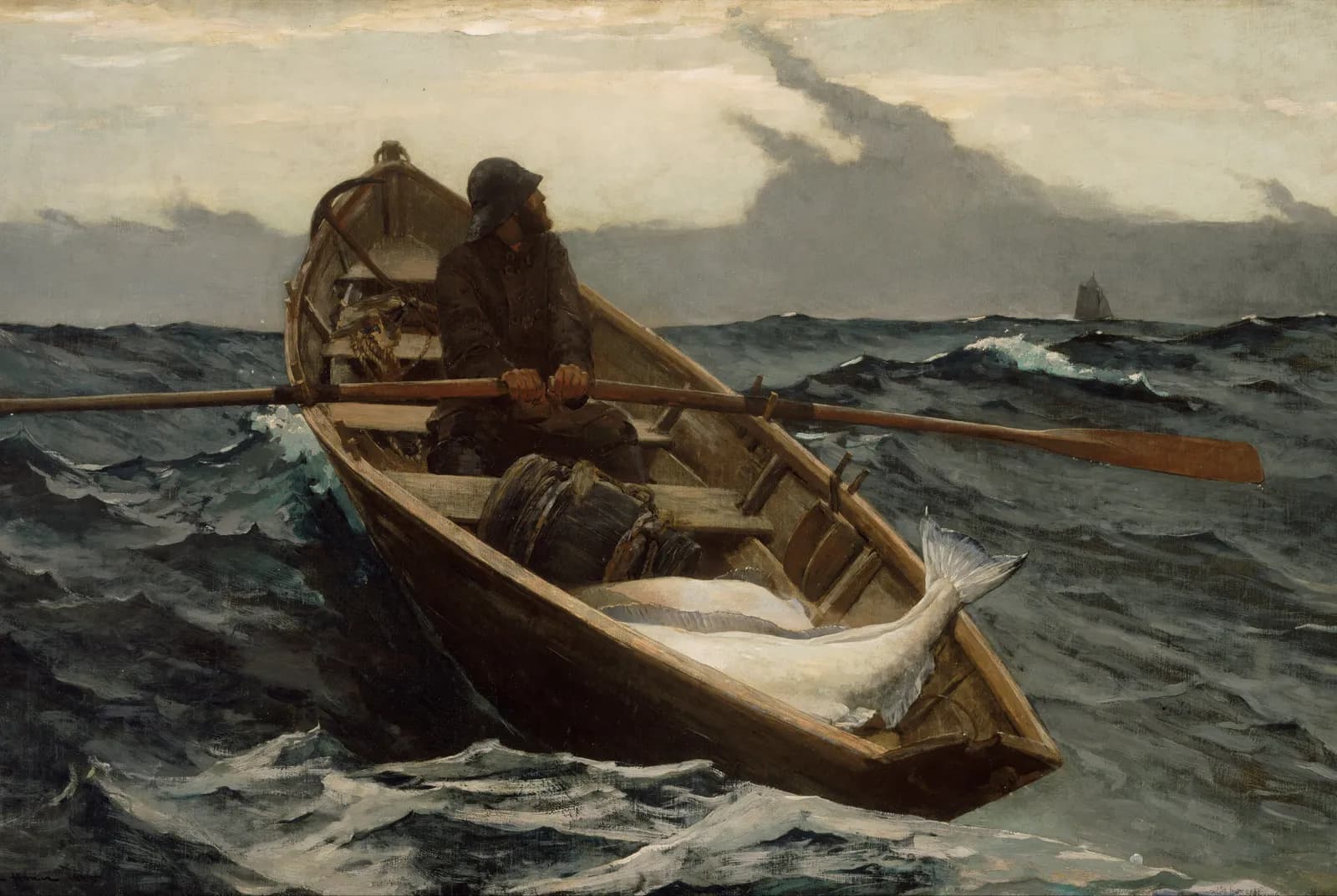 De mistwaarschuwing – Winslow Homer