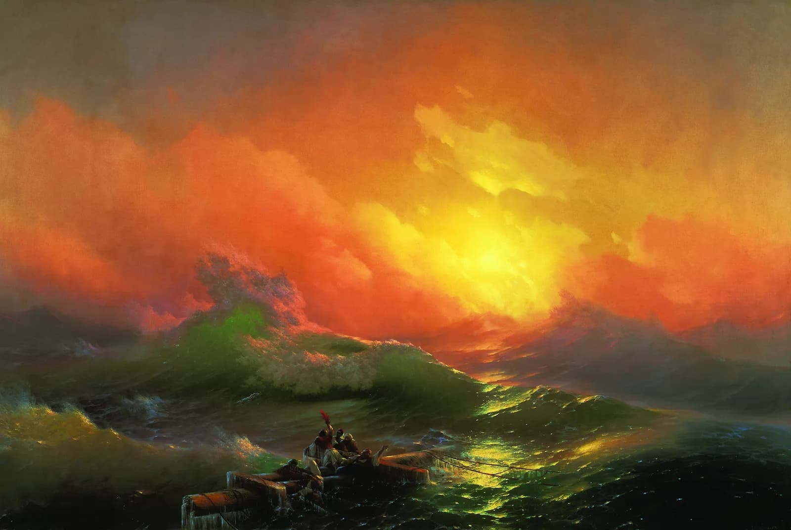 De negende golf – Ivan Aivazovsky
