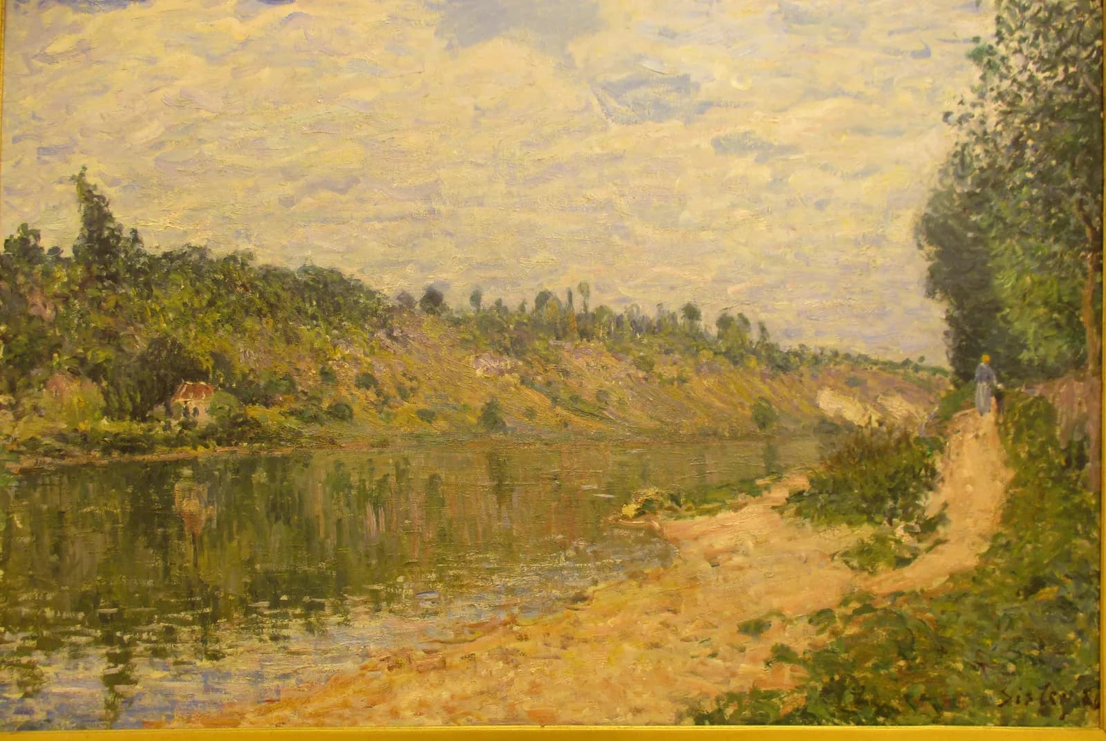 De oevers van de Seine bij La Celle – Alfred Sisley