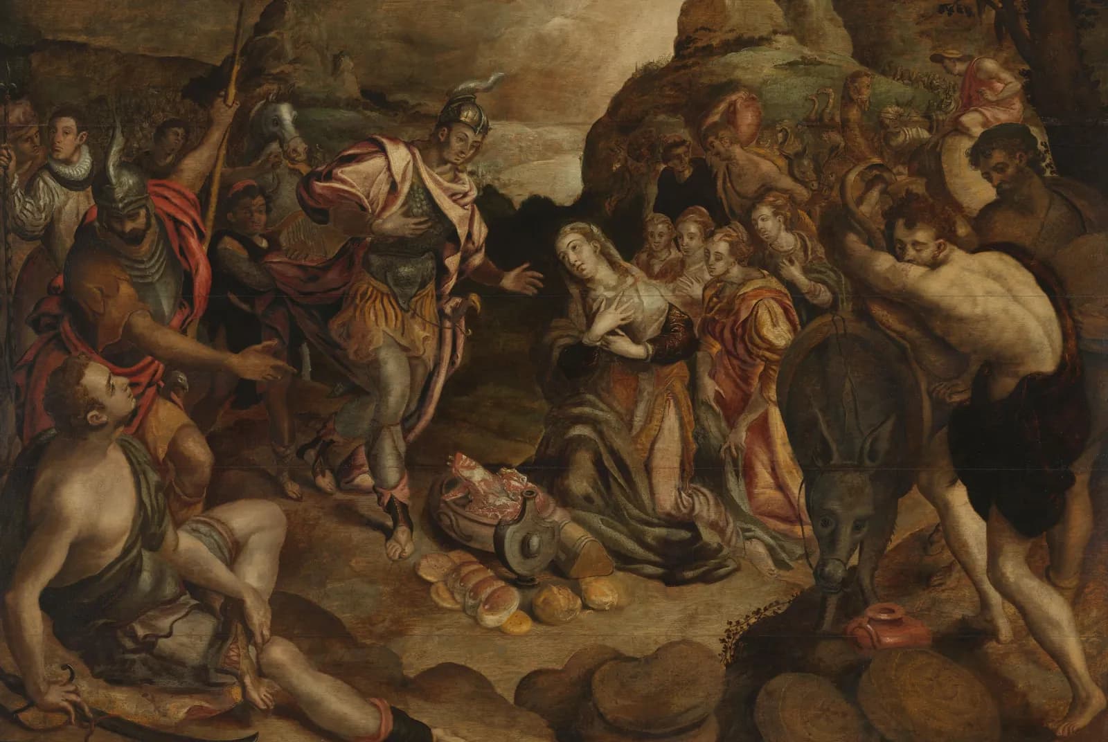 De ontmoeting van David en Abigaïl – Bieselingen