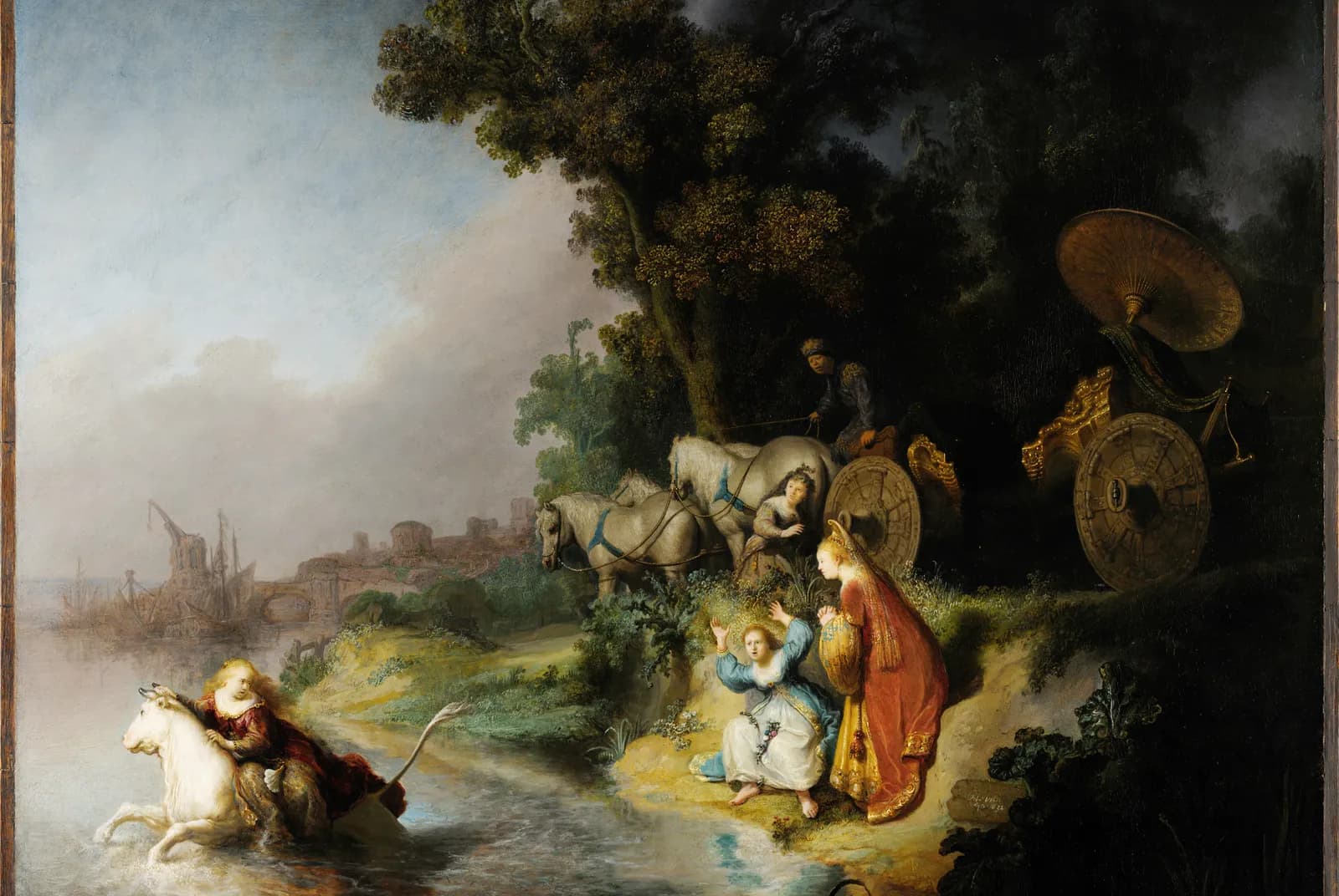 De ontvoering van Europa – Rembrandt van Rijn