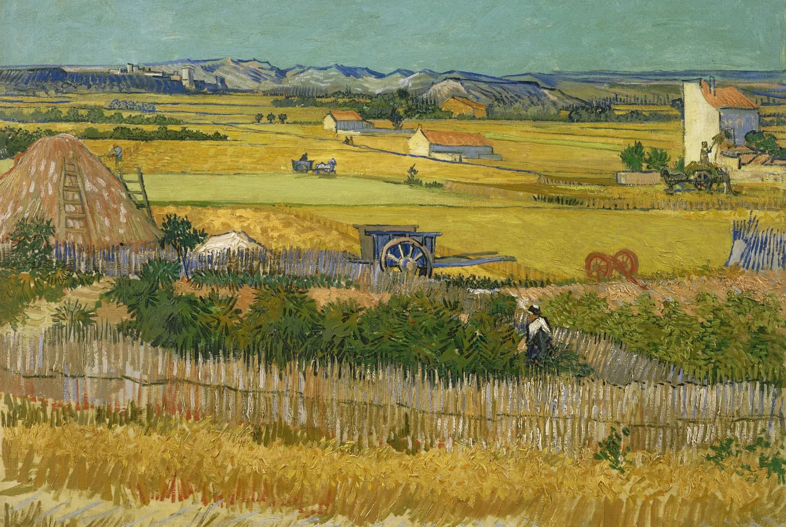 De oogst – Vincent van Gogh
