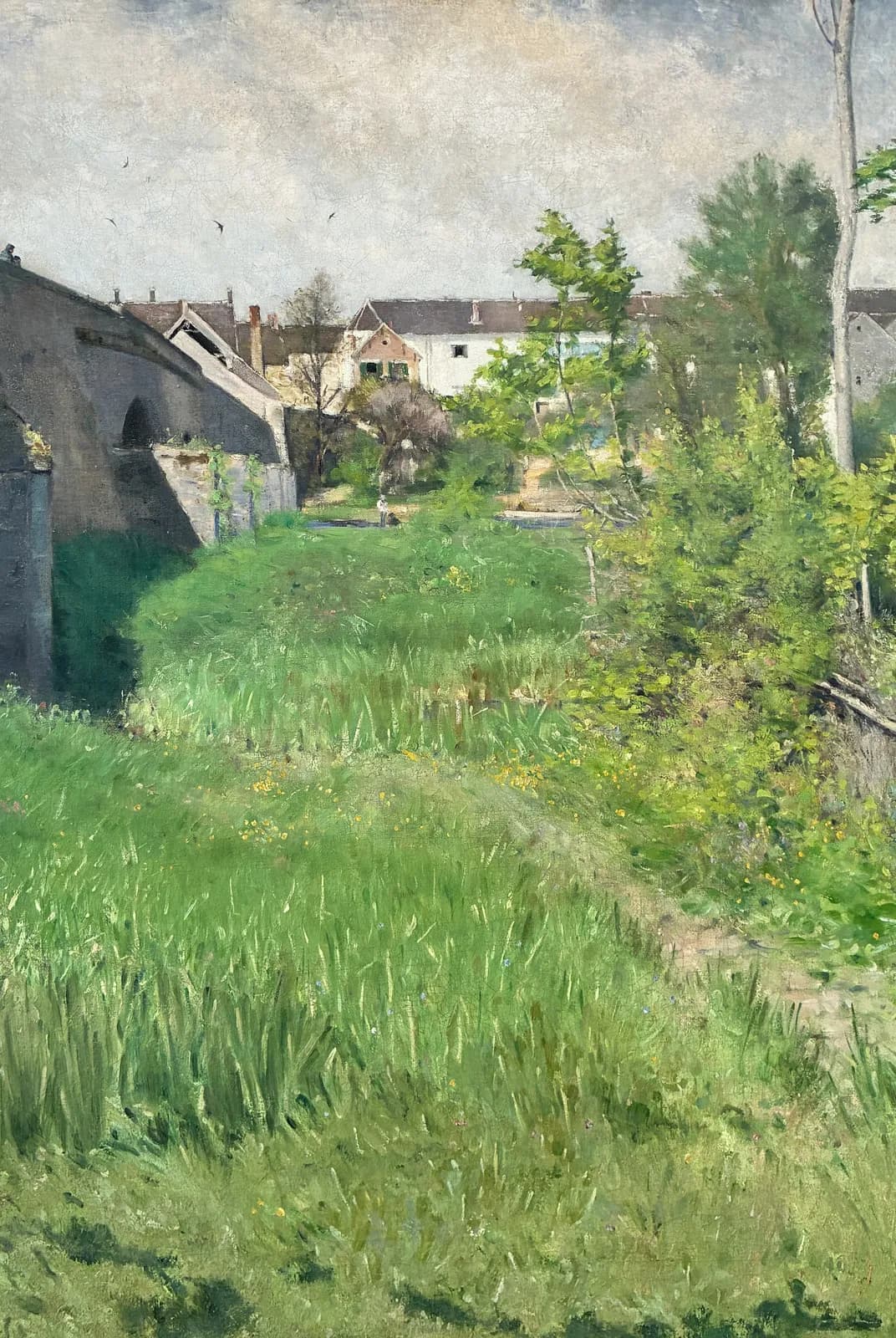 De oude brug in Grez – Karl Nordström