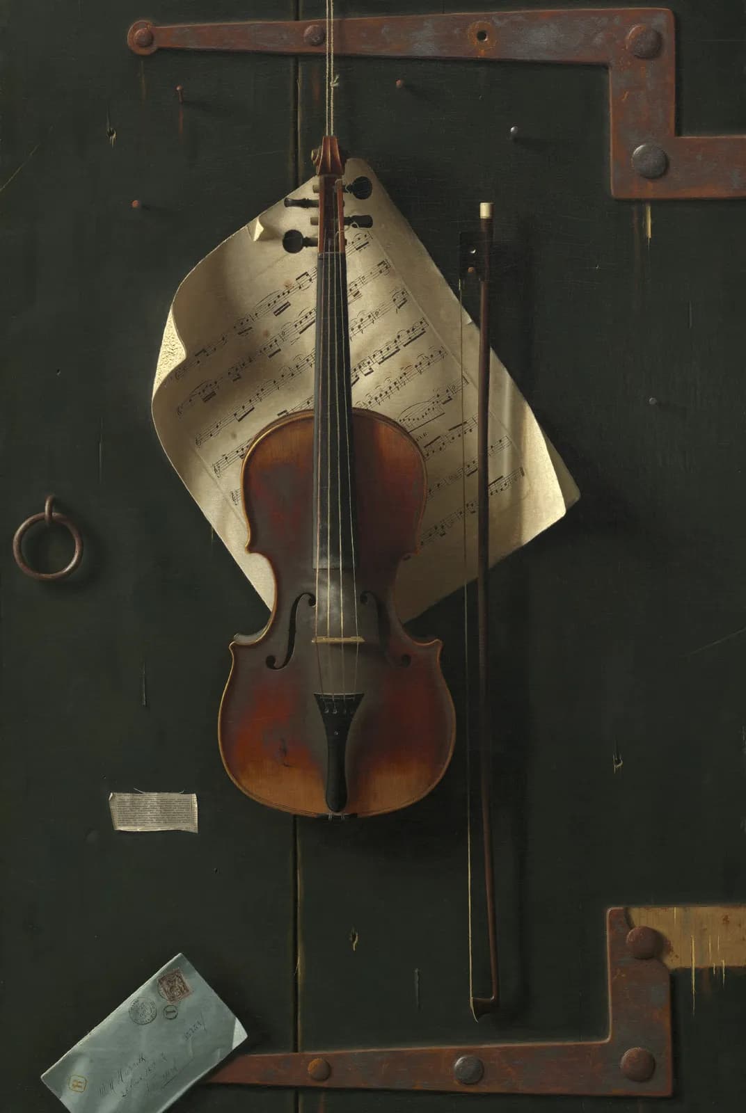 De oude viool – William Michael Harnett