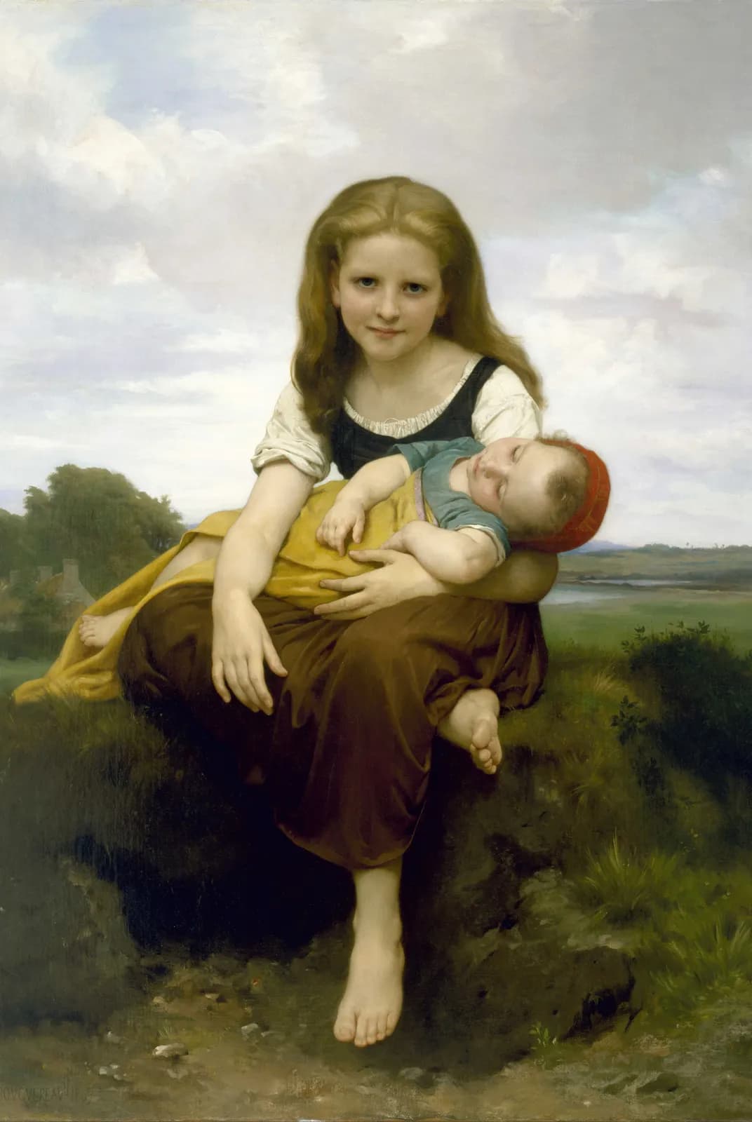 De oudste zus – William Bouguereau