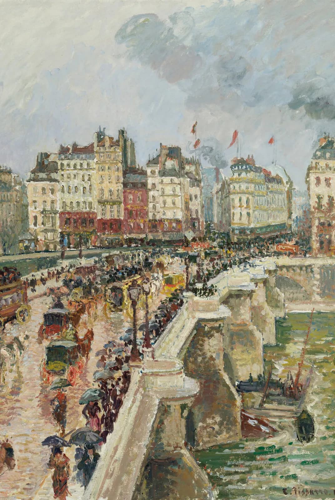 De Pont Neuf – Camille Pissarro