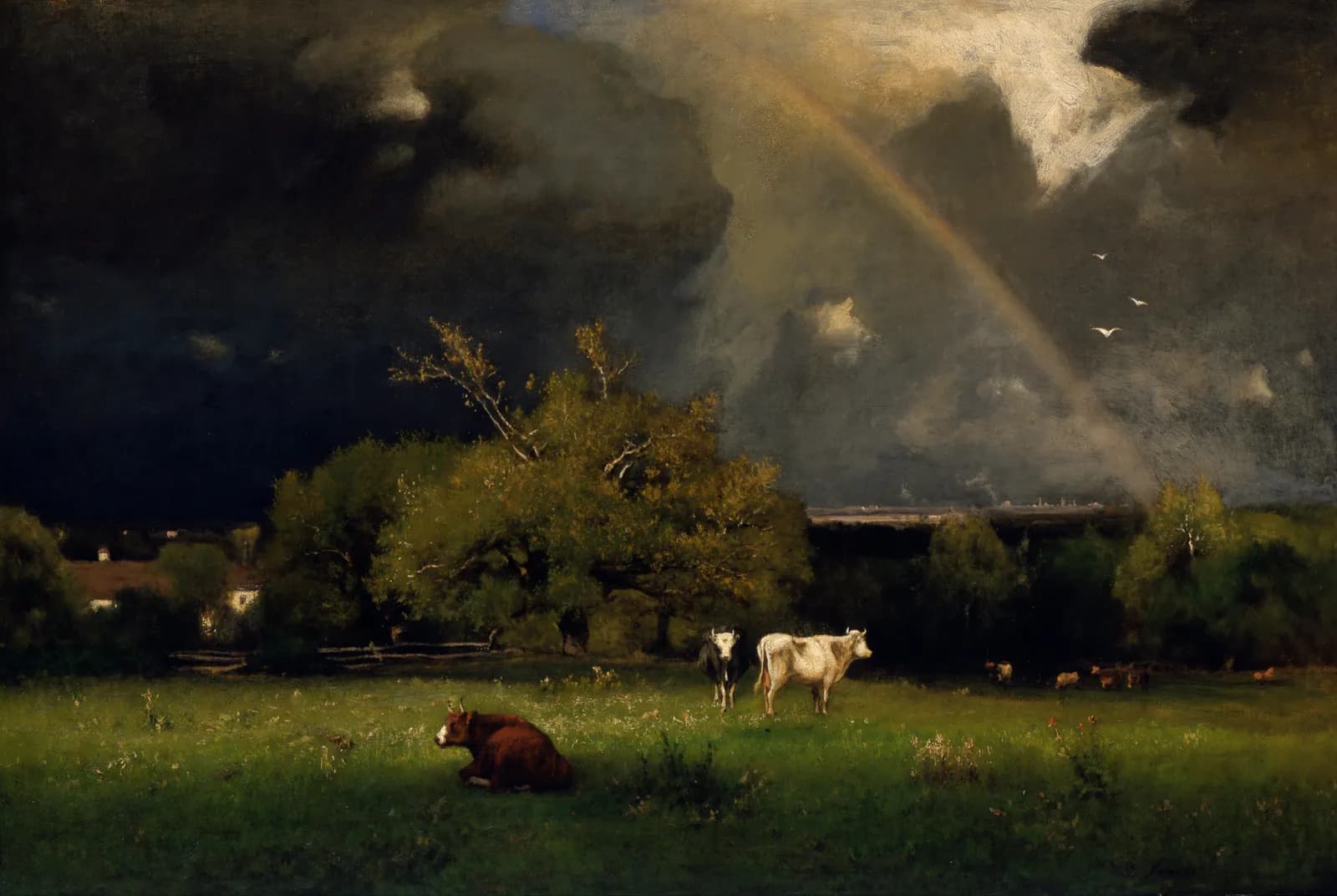 De regenboog – George Inness