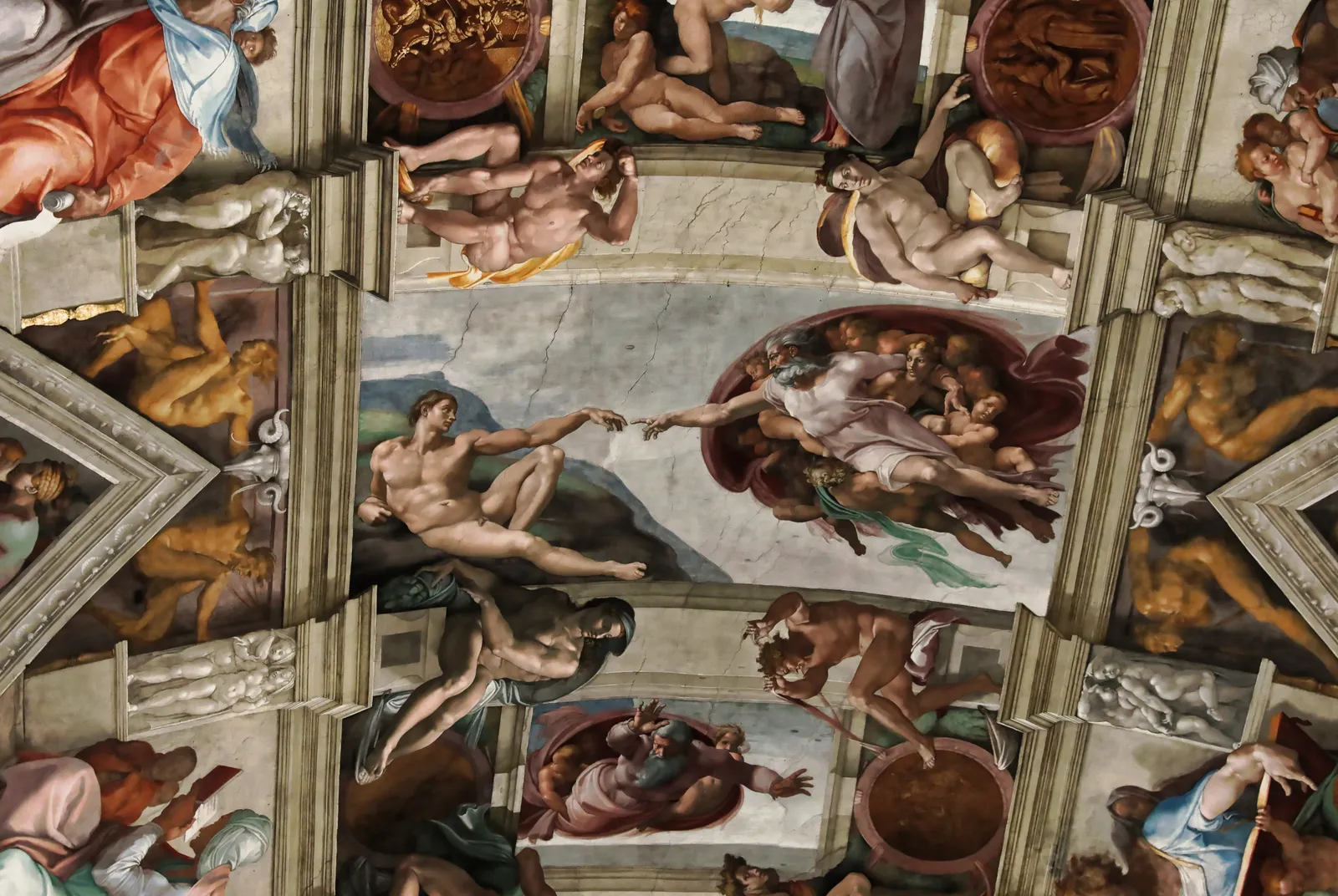 De schepping van Adam – Michelangelo