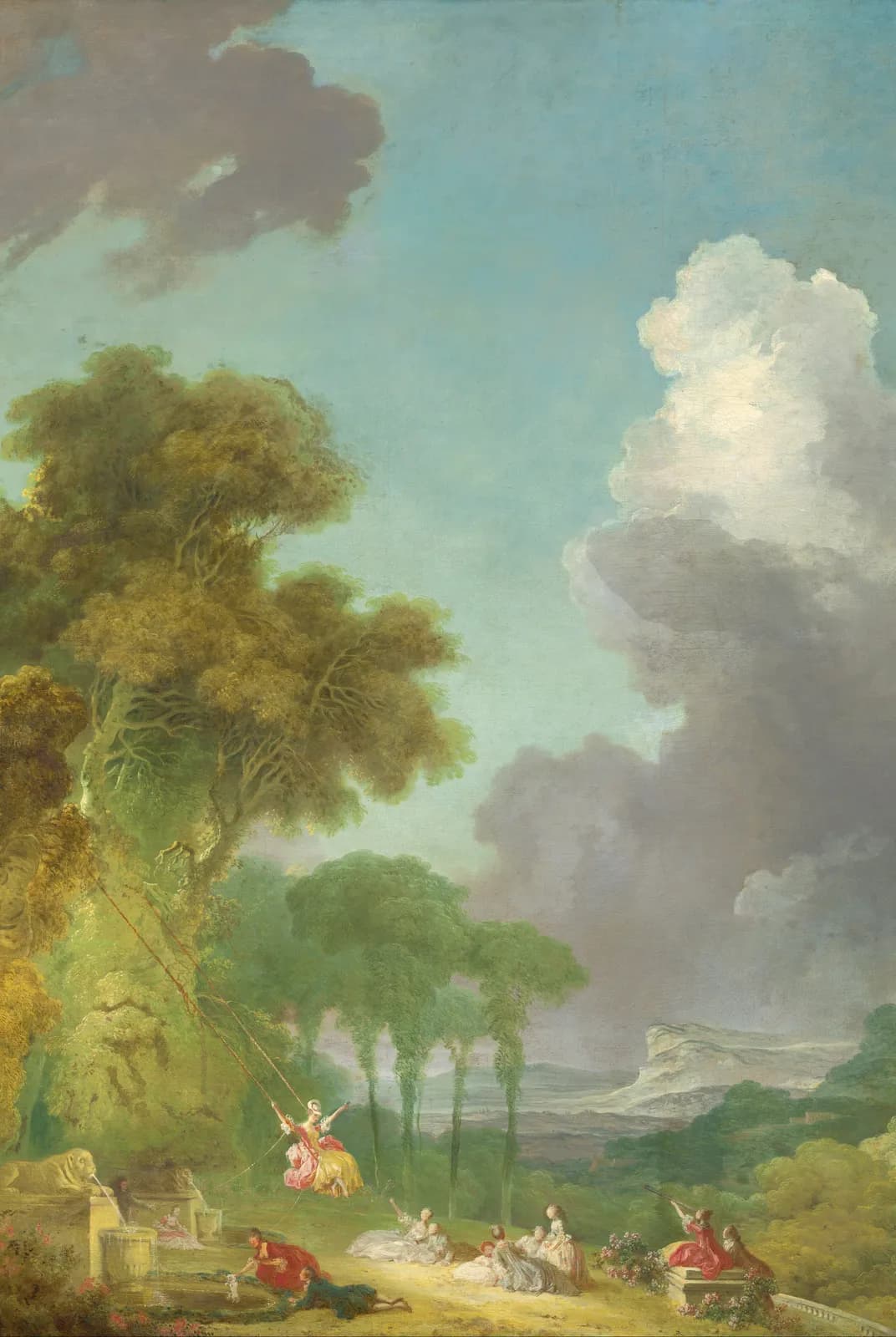 De schommel – Jean-Honoré Fragonard