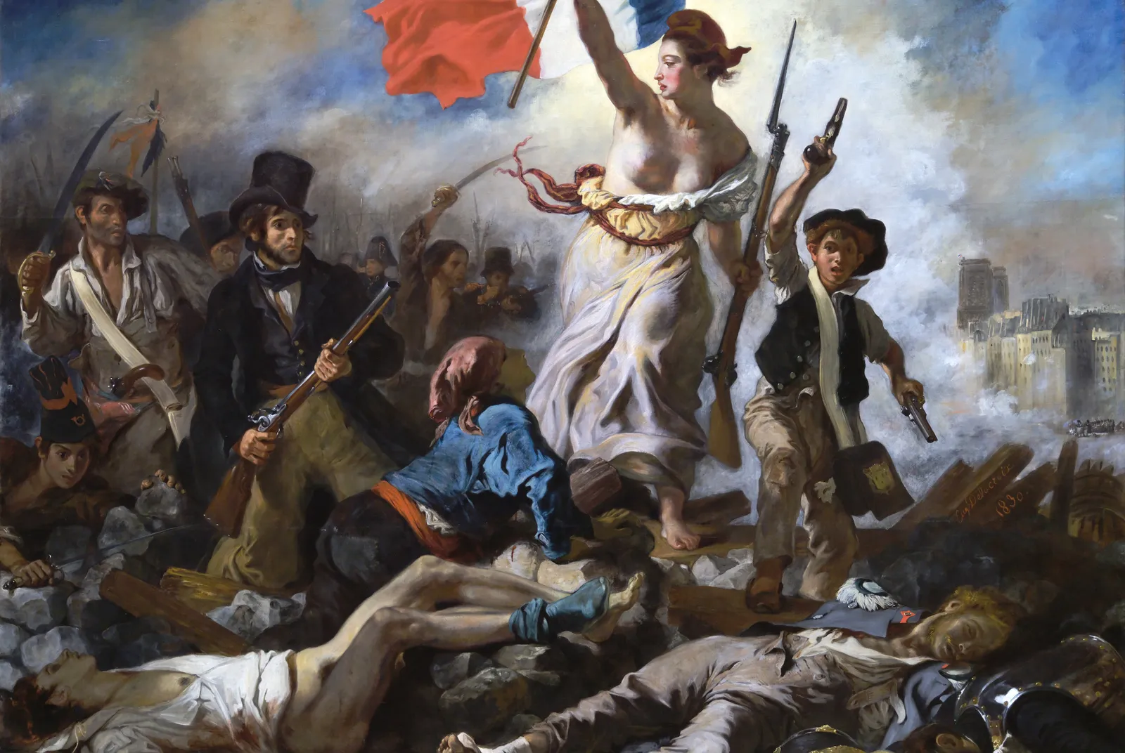 De slachting op Chios – Eugène Delacroix