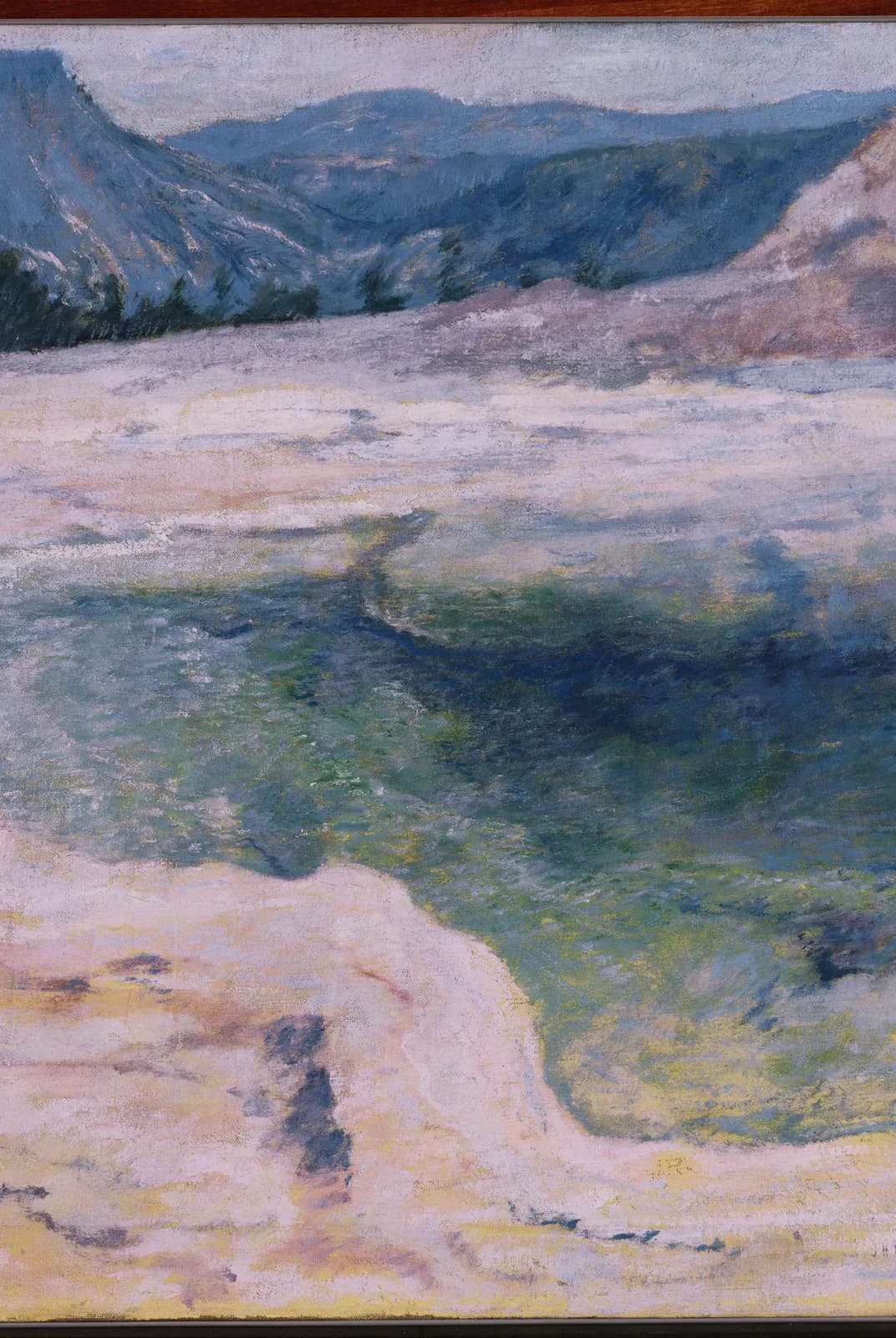 De smaragdgroene poel – John Twachtman