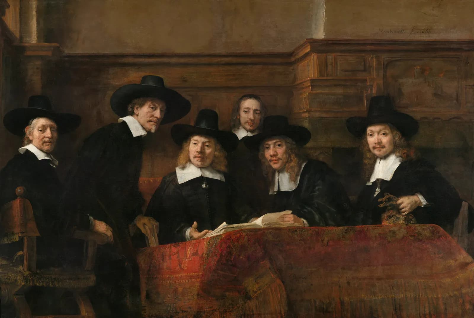 De staalmeesters – Rembrandt van Rijn
