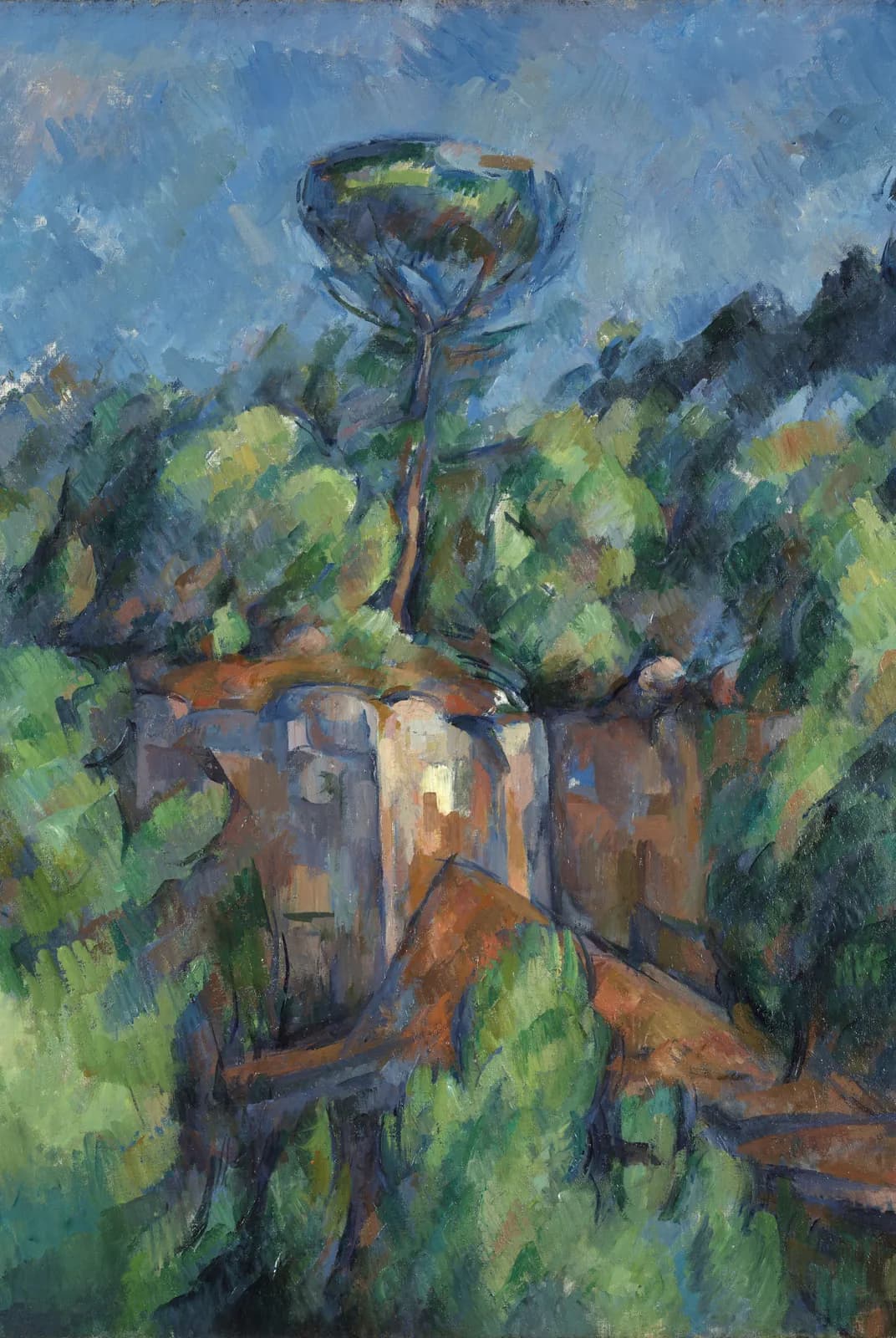 De steengroeve van Bibémus – Paul Cézanne