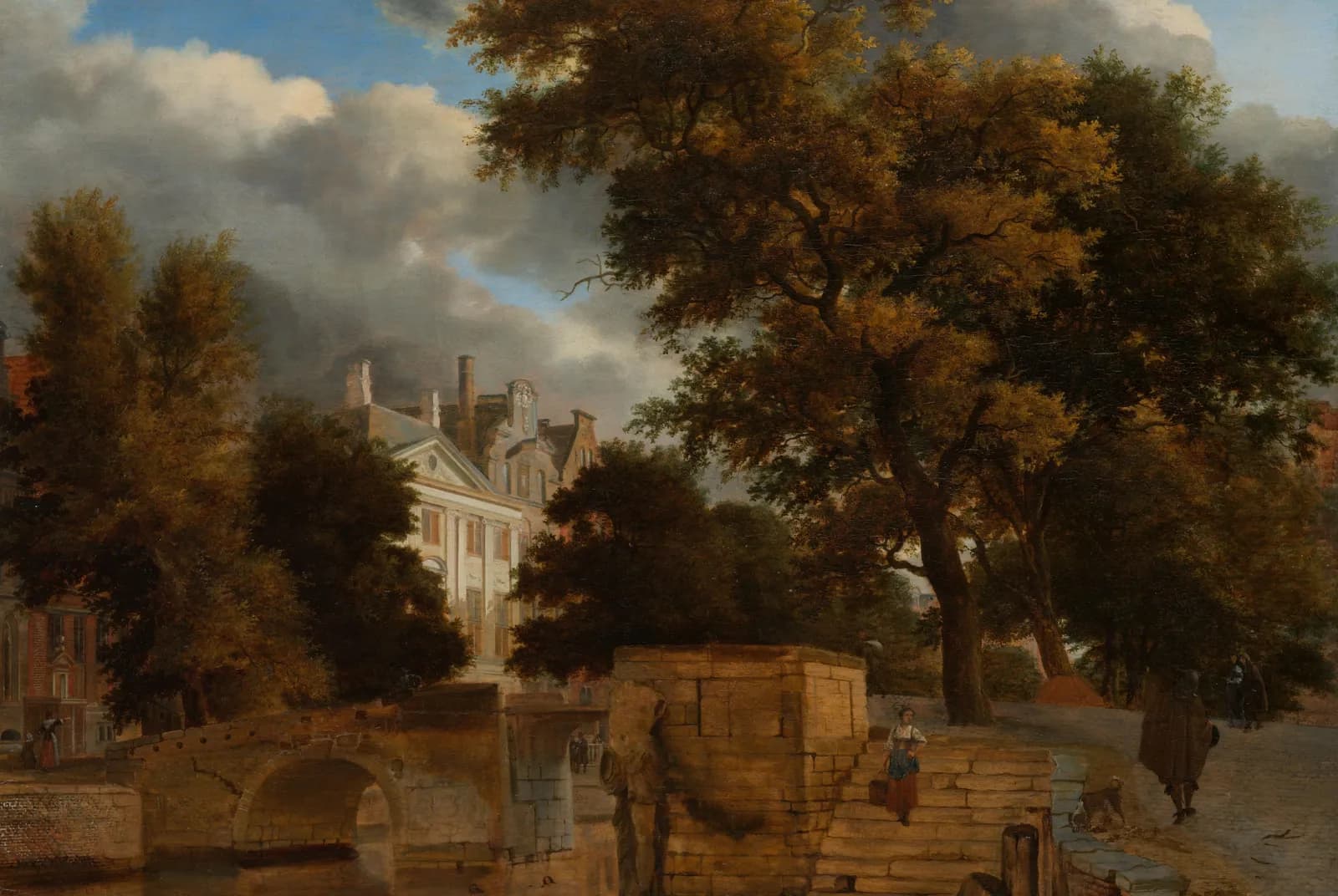 De stenen brug – Adriaen van de Velde
