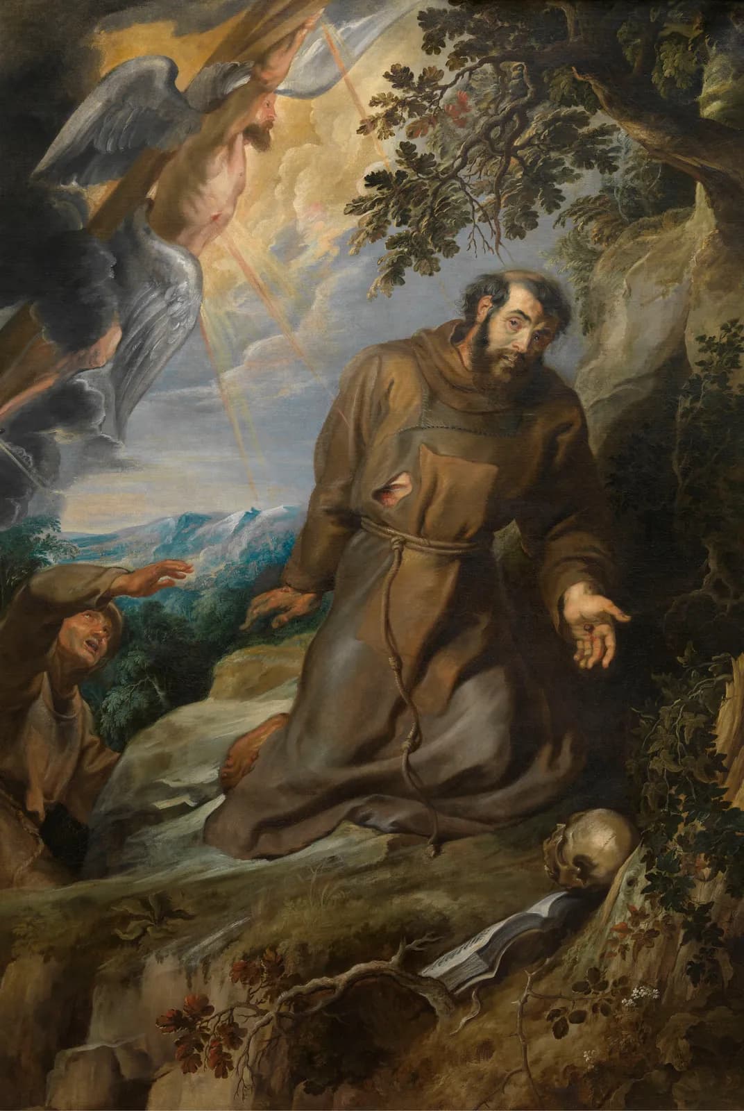 De stigmatisatie van Sint-Franciscus van Assisi – Peter Paul Rubens