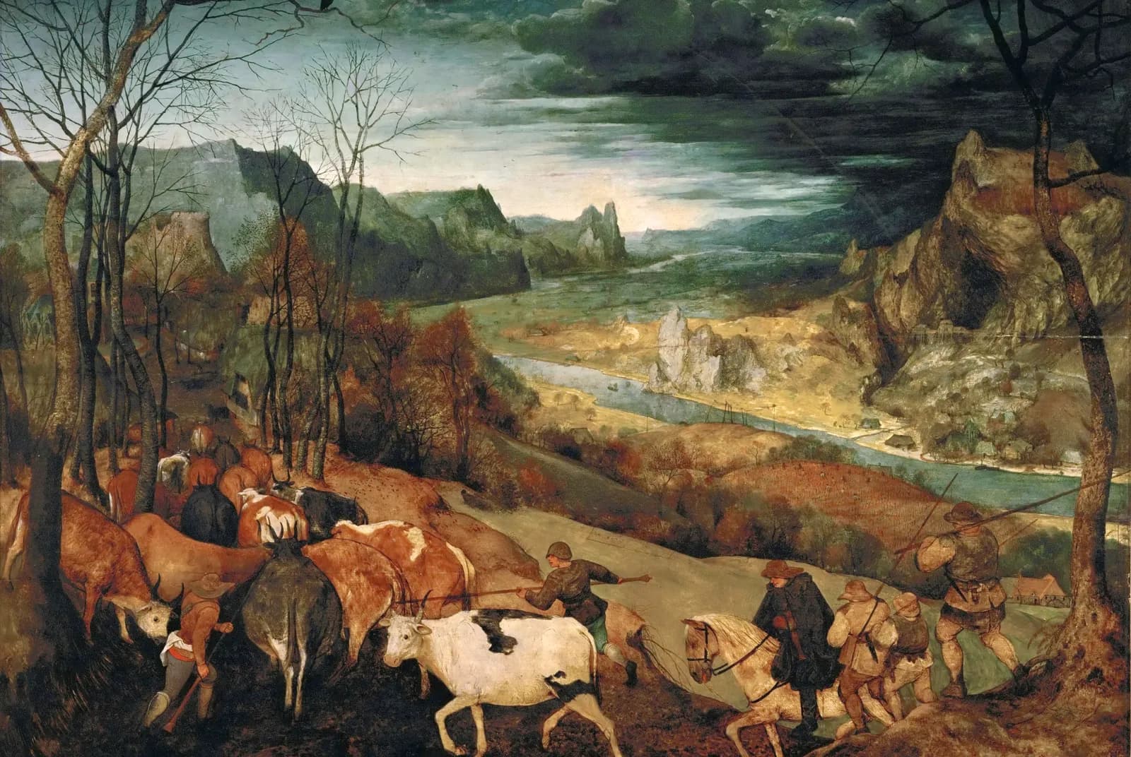 De terugkeer van de kudde – Pieter Bruegel de Oude