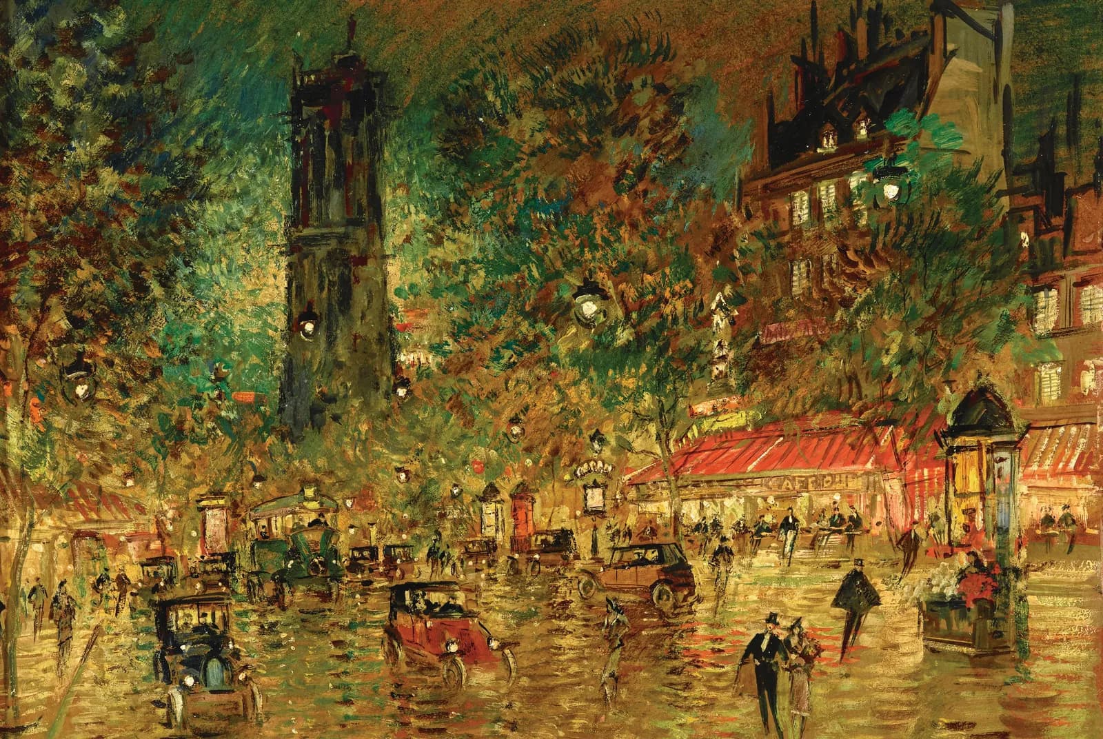 De Tour Saint-Jacques, Parijs – Konstantin Korovin