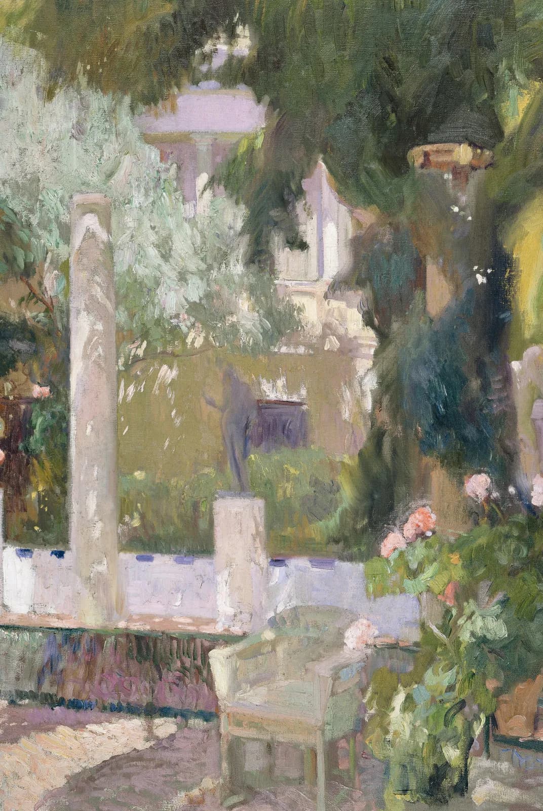 De tuinen bij het huis van de familie Sorolla – Joaquín Sorolla