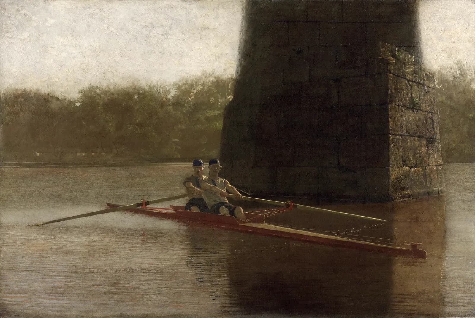 De twee-mans roeiboot – Thomas Eakins