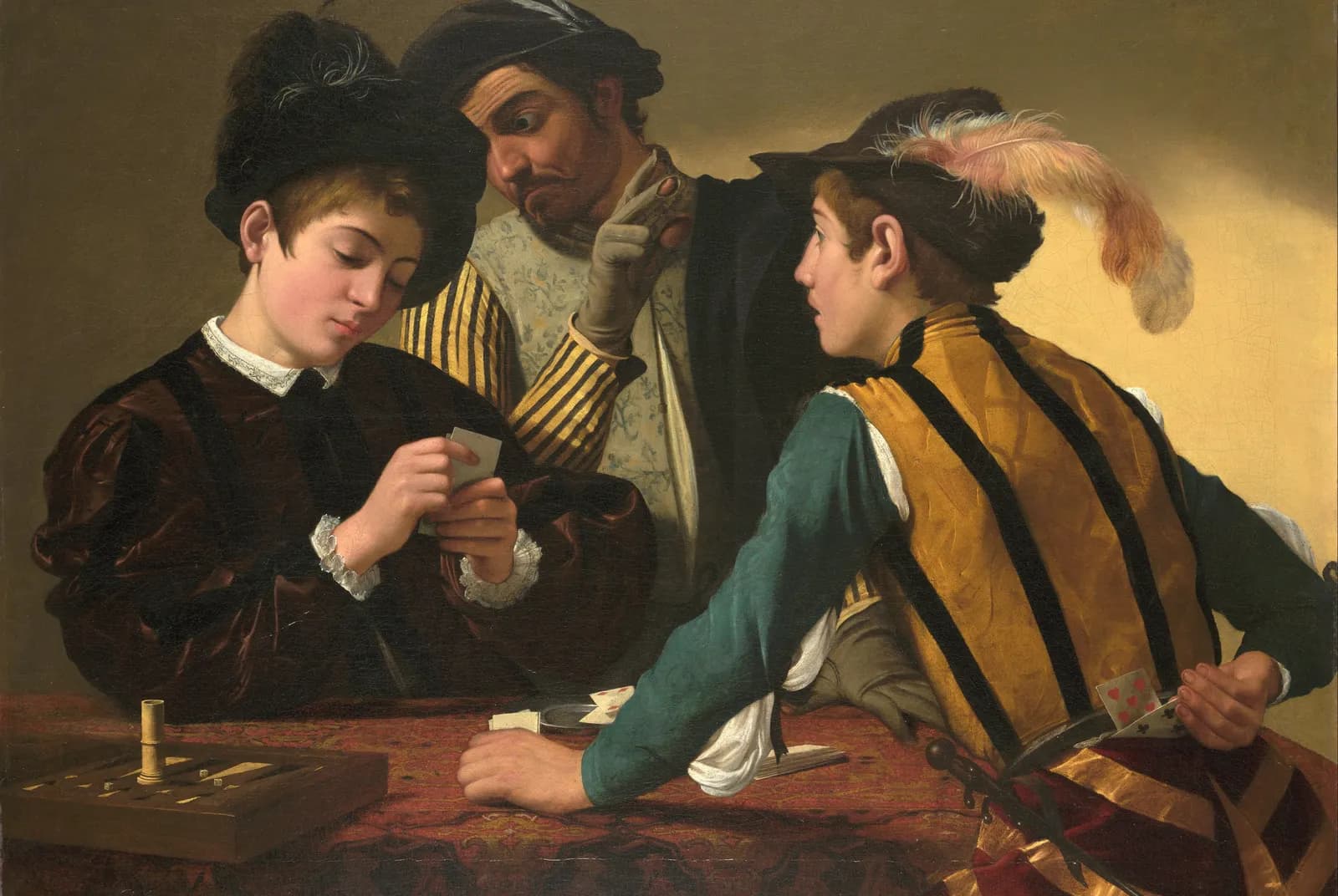De valsspelers – Caravaggio