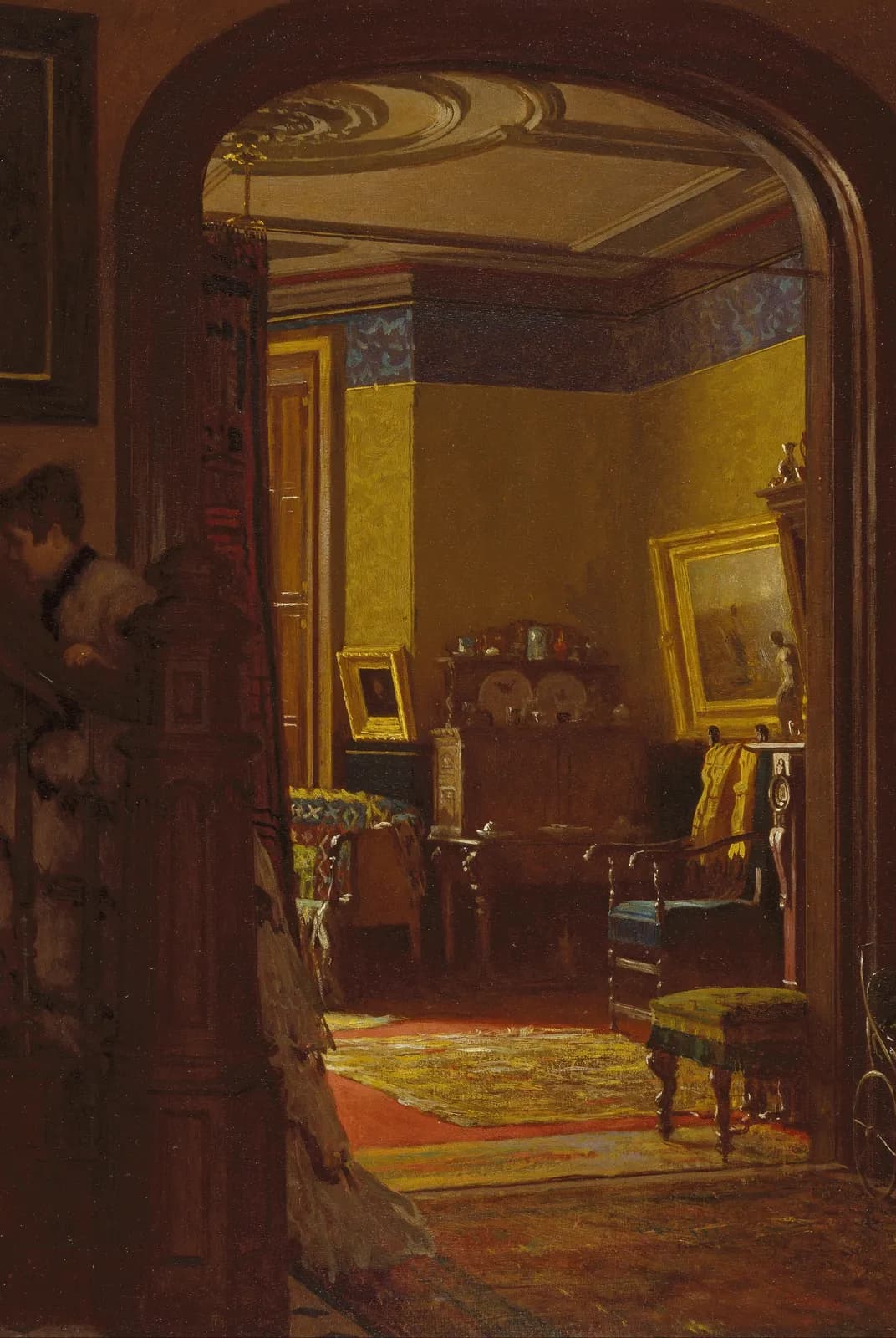 De Veenbessenoogst op Nantucket – Eastman Johnson