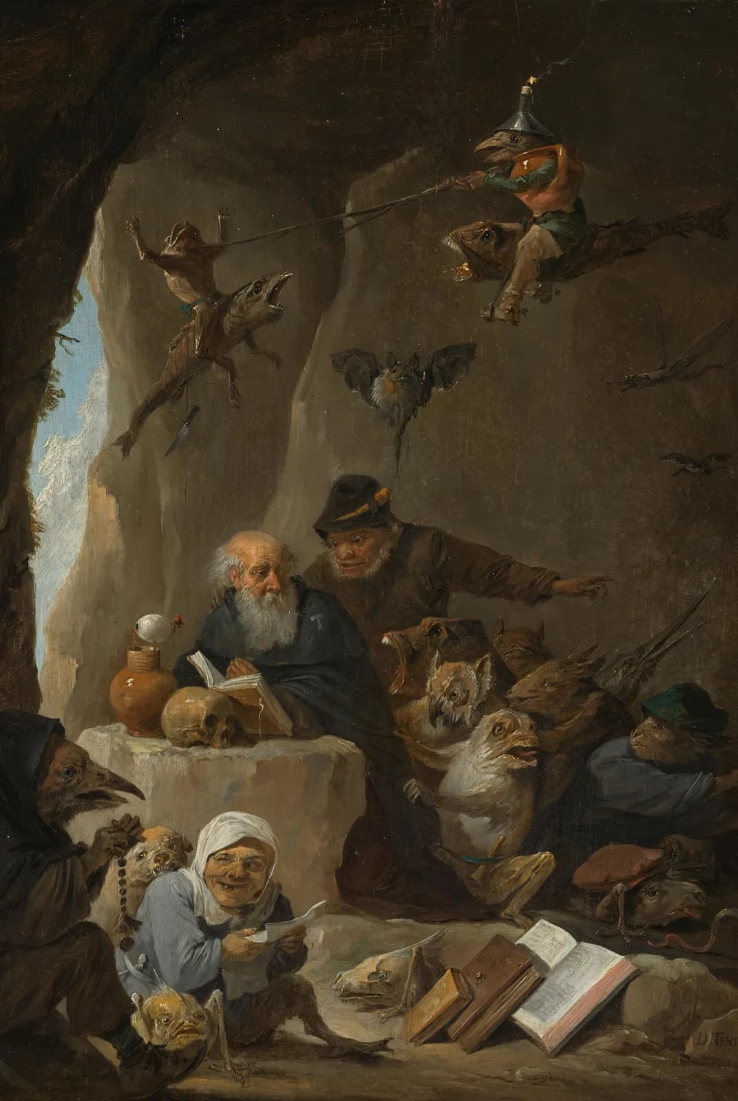 De verzoeking van de heilige Antonius – David Teniers