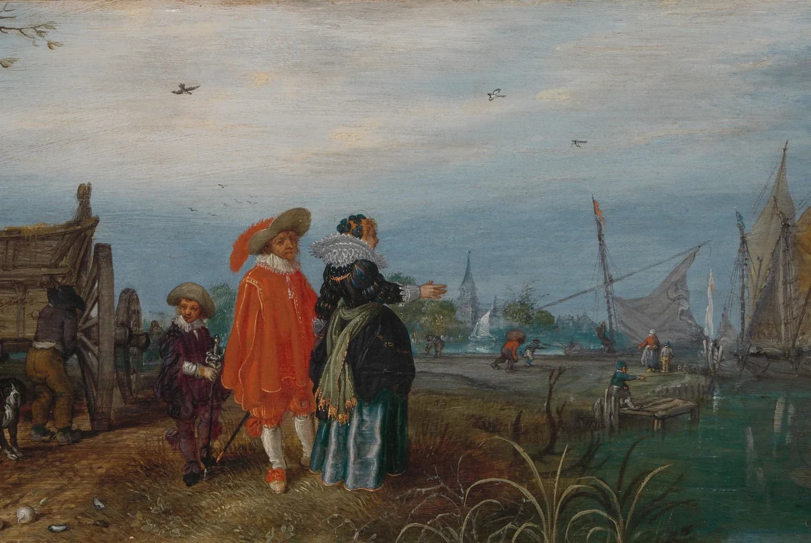 De vier jaargetijden – Adriaen Pietersz van de Venne