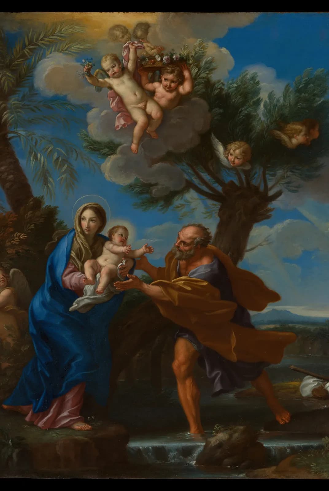 De vlucht naar Egypte – Carlo Maratti
