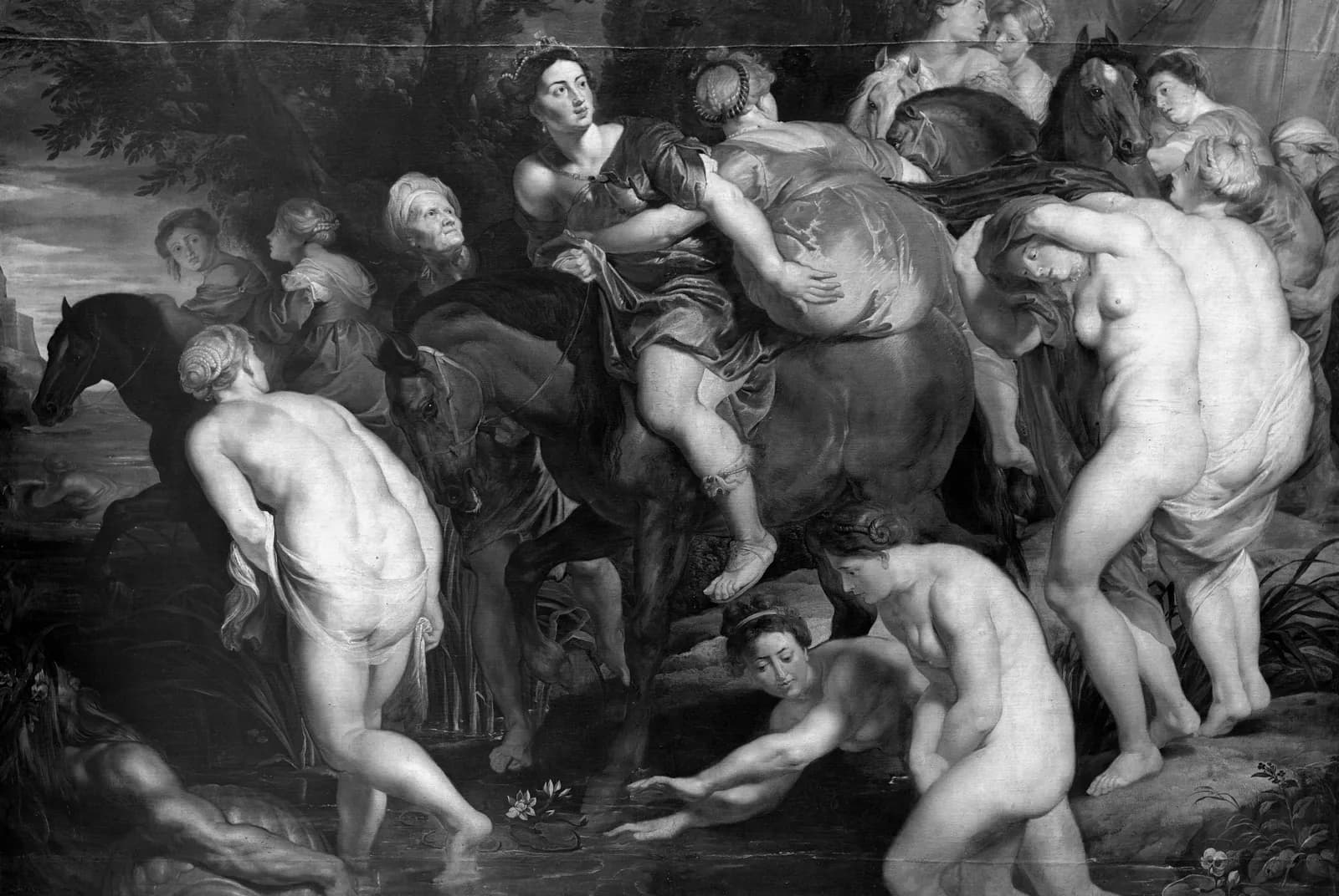 De vlucht van Cloelia – Peter Paul Rubens