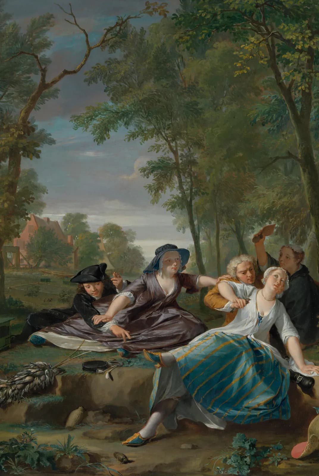 De vogelaars – Nicolaas Verkolje