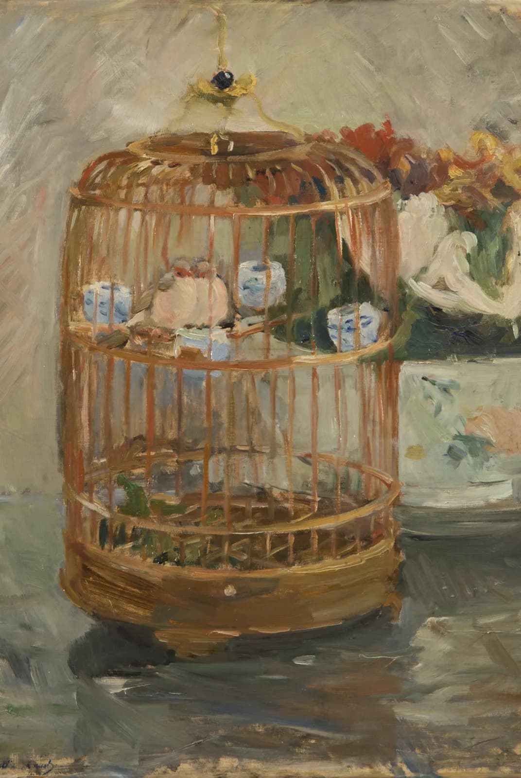 De vogelkooi – Berthe Morisot