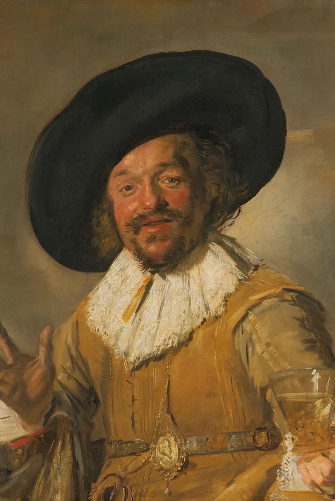 De vrolijke drinker – Frans Hals