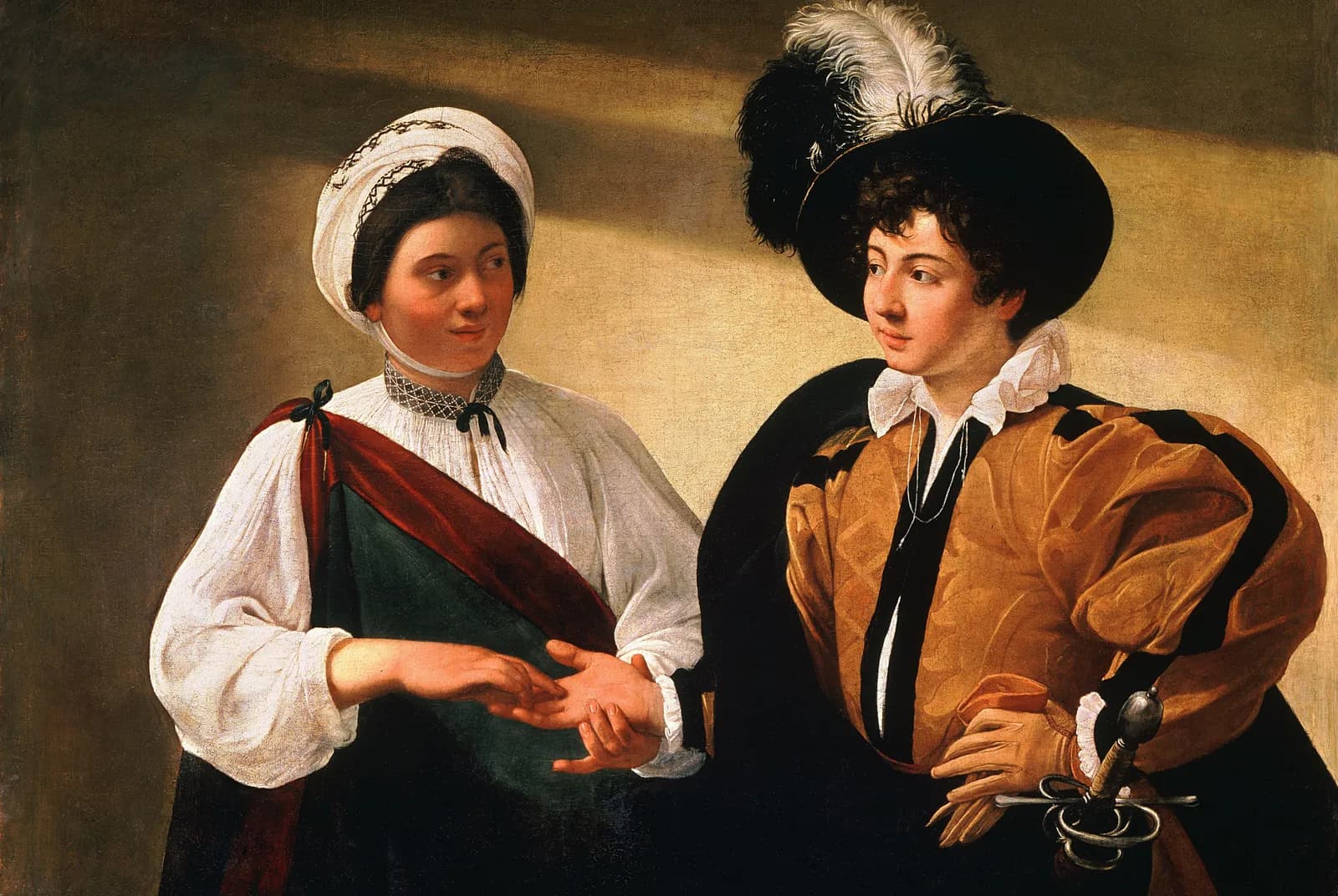 De waarzegster – Caravaggio