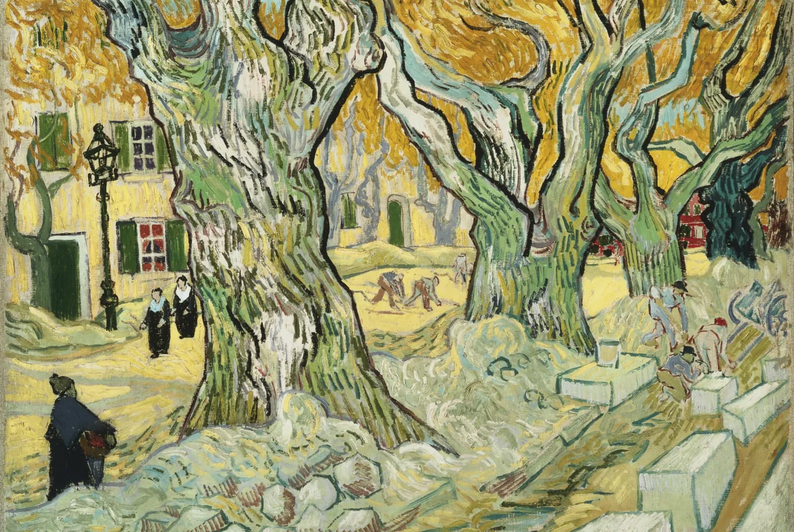 De wegwerkers – Vincent van Gogh
