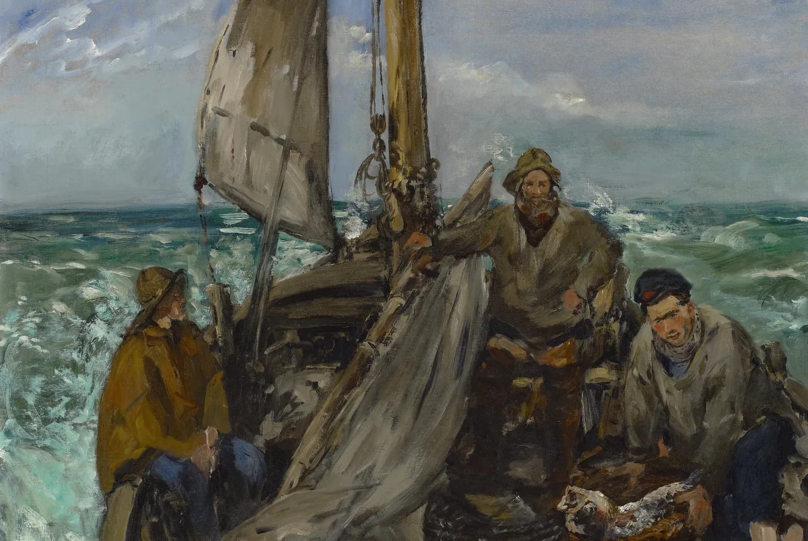 De werkers van de zee – Édouard Manet